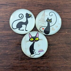 Charming Cat Magnets Set